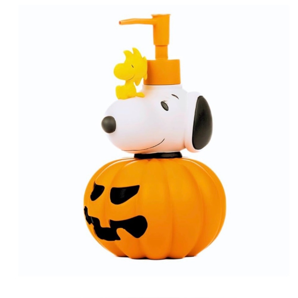 Peanuts Snoopy Halloween Pumpkin Soap/Lotion/Hand Sanitizer Pump Dispenser